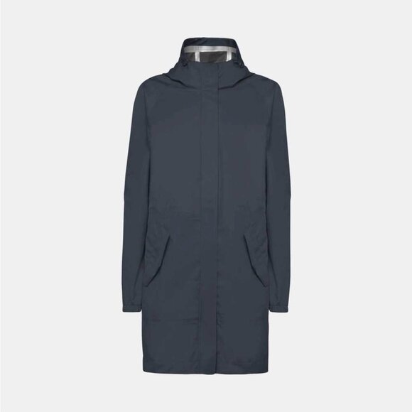 Geox Amphibiox Midnight Blue Women Jackets - Picture 1 of 16